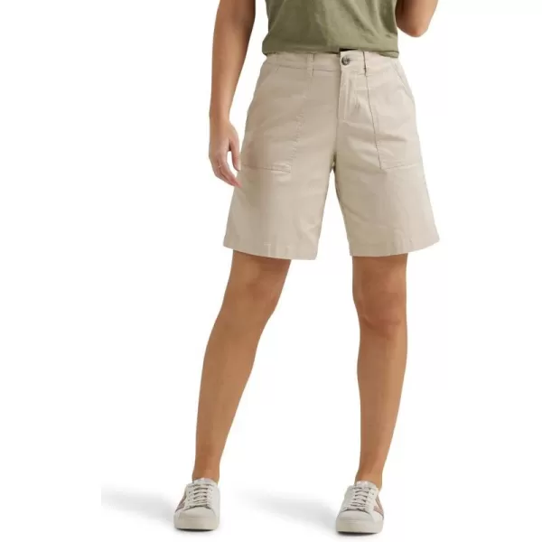 Lee Womens Ultra Lux Comfort with Flextogo Utility Bermuda ShortGreige