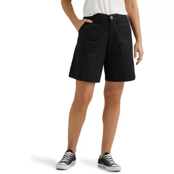 Lee Womens Ultra Lux Comfort with Flextogo Utility Bermuda ShortUnionall Black