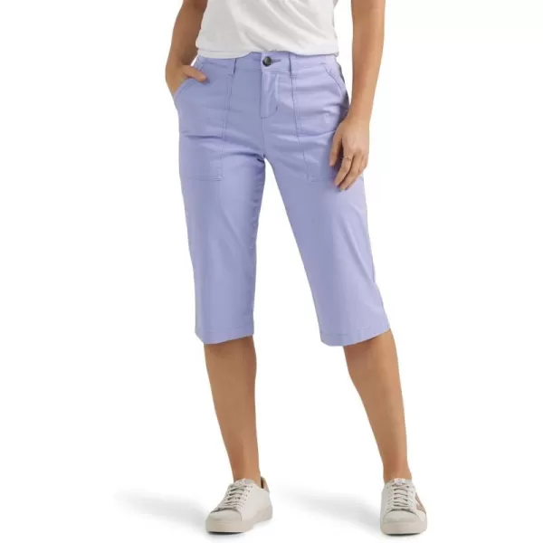 Lee Womens Ultra Lux Comfort with Flextogo Utility Skimmer Capri PantIris