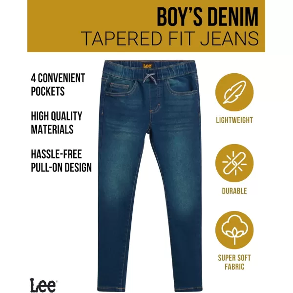 Lee Boys Pull On Straight Tapered Fit Denim Jeans  Ultra Stretch Casual Pants for Boys 2T20Tundra