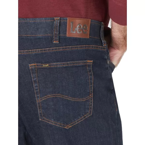 Lee Mens Big amp Tall Extreme Motion Straight Taper JeanNight Owl