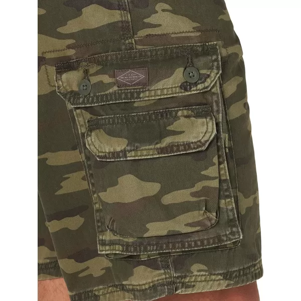 Lee Mens Dungarees New Belted Wyoming Cargo ShortCombat Camo