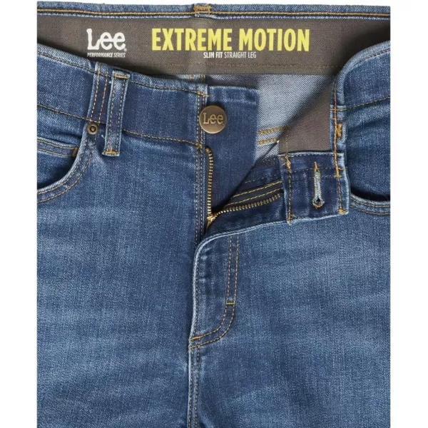 Lee Mens Extreme Motion Slim Straight JeanJaire  Destruction Features