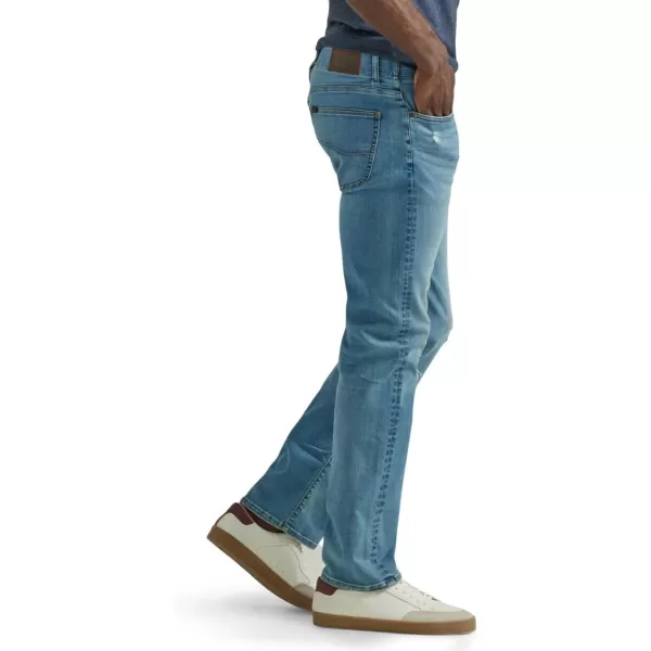 Lee Mens Extreme Motion Slim Straight JeanJaire  Destruction Features