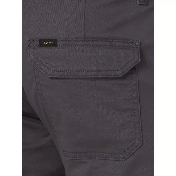 Lee Mens Extreme Motion Twill Cargo PantCharcoal