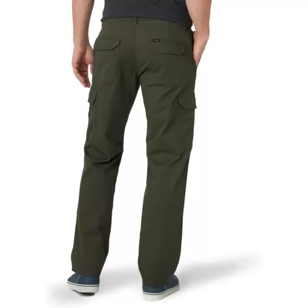 Lee Mens Extreme Motion Twill Cargo PantFrontier Olive