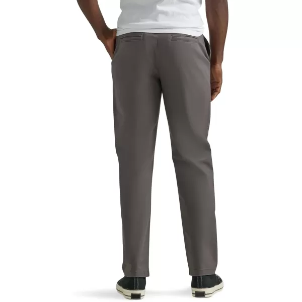 Lee Mens Flat Front Relaxed Straight PantCharcoal