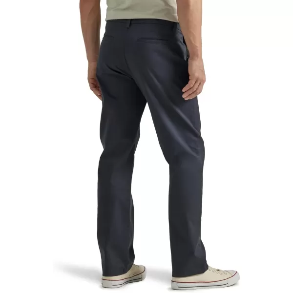 Lee Mens Flat Front Relaxed Straight PantNavy