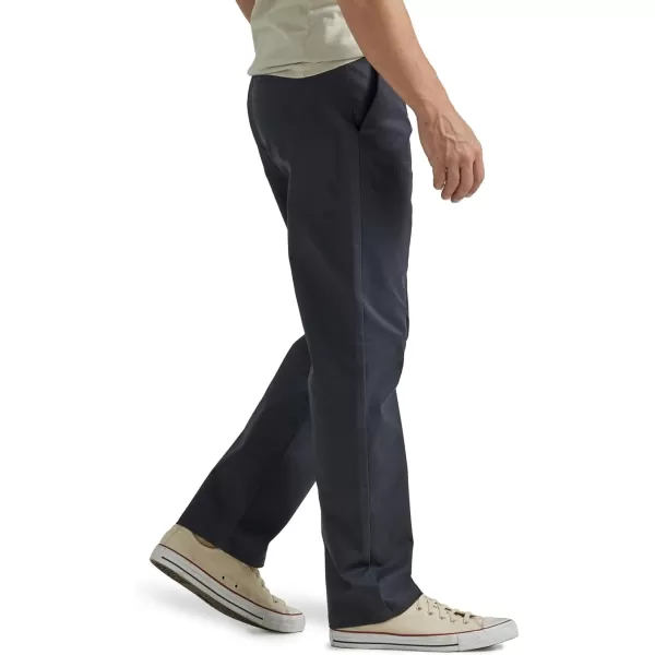 Lee Mens Flat Front Relaxed Straight PantNavy