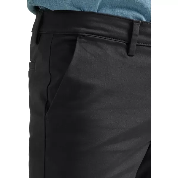 Lee Mens Flat Front Slim Straight PantBlack