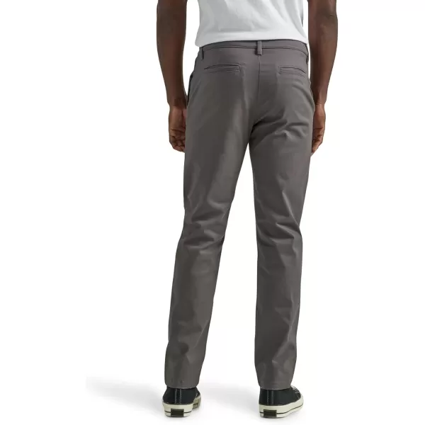 Lee Mens Flat Front Slim Straight PantCharcoal