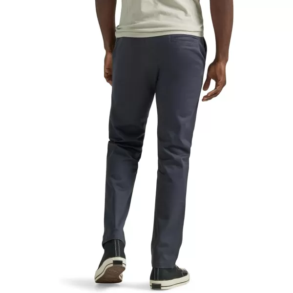 Lee Mens Flat Front Slim Straight PantNavy