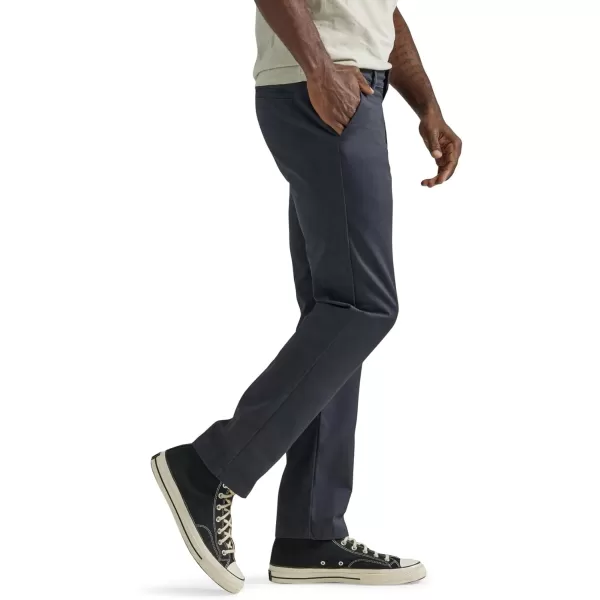 Lee Mens Flat Front Slim Straight PantNavy