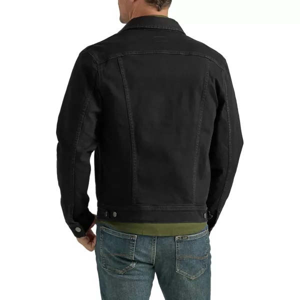 Lee Mens Legendary Classic Rider JacketOverdye Black