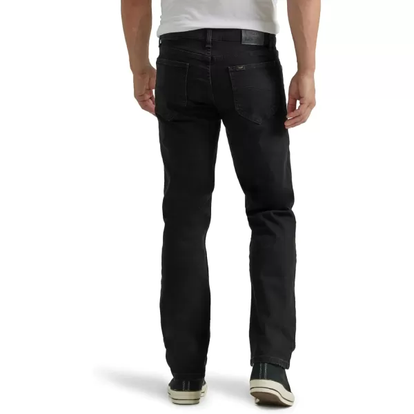 Lee Mens Legendary Regular Straight JeanOverdye Black