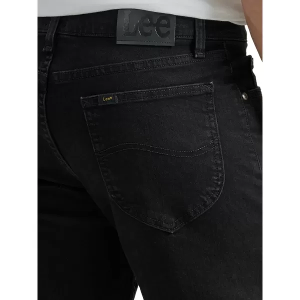 Lee Mens Legendary Regular Straight JeanOverdye Black