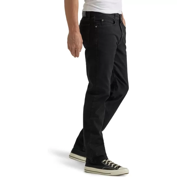 Lee Mens Legendary Regular Straight JeanOverdye Black