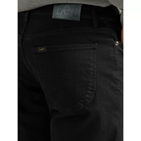 Lee Mens Legendary Relaxed Straight JeanOverdye Black