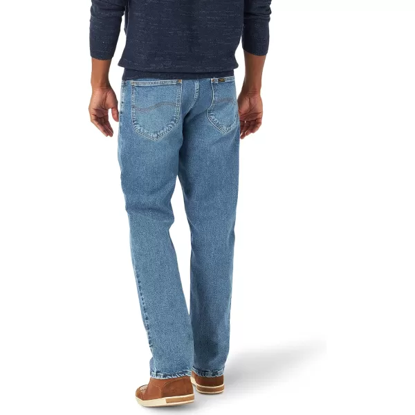 Lee Mens Legendary Relaxed Straight JeanTrue Blue