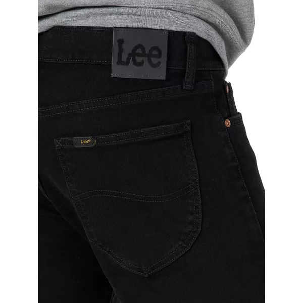 Lee Mens Legendary Slim Straight JeanOverdye Black