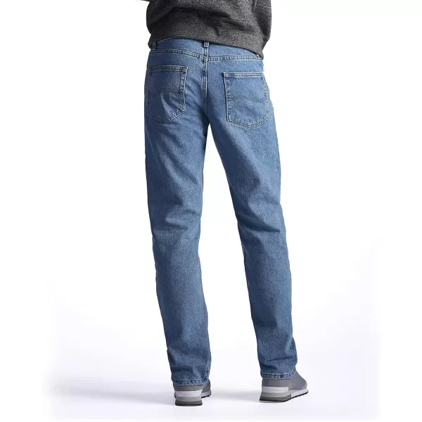 Lee Mens Regular Fit Straight Leg JeanLight Stone