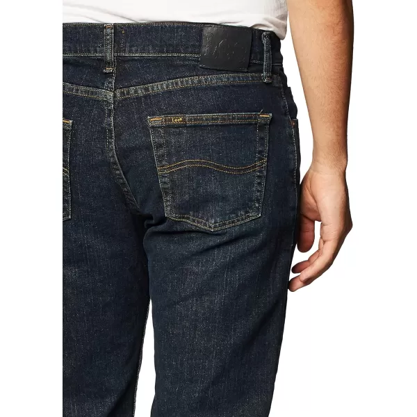 Lee Mens Regular Fit Straight Leg JeanStout