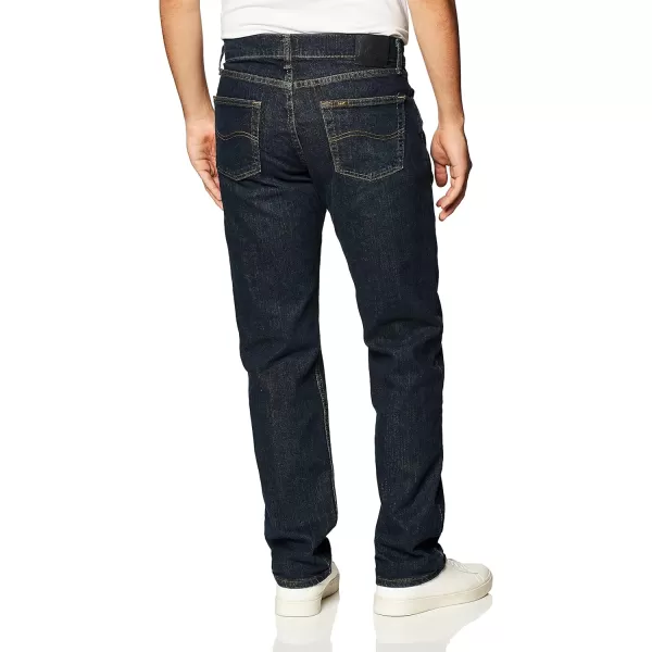 Lee Mens Regular Fit Straight Leg JeanStout