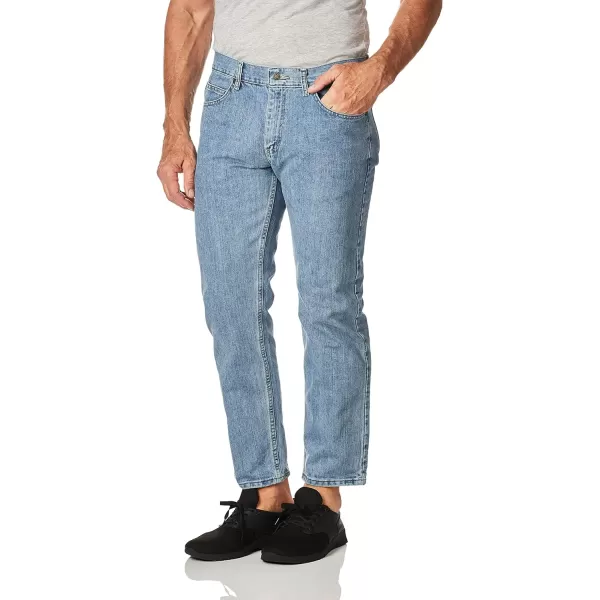 Lee Mens Regular Fit Straight Leg JeanWorn Light