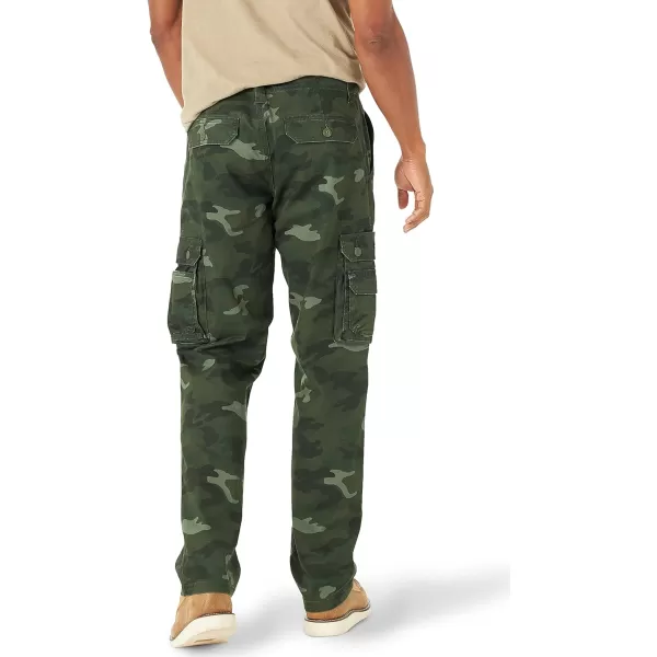 Lee Mens Wyoming Relaxed Fit Cargo PantGreen Camo