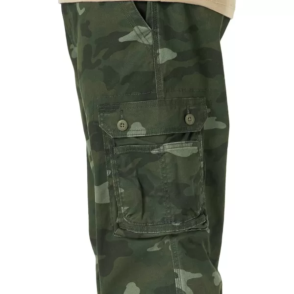 Lee Mens Wyoming Relaxed Fit Cargo PantGreen Camo