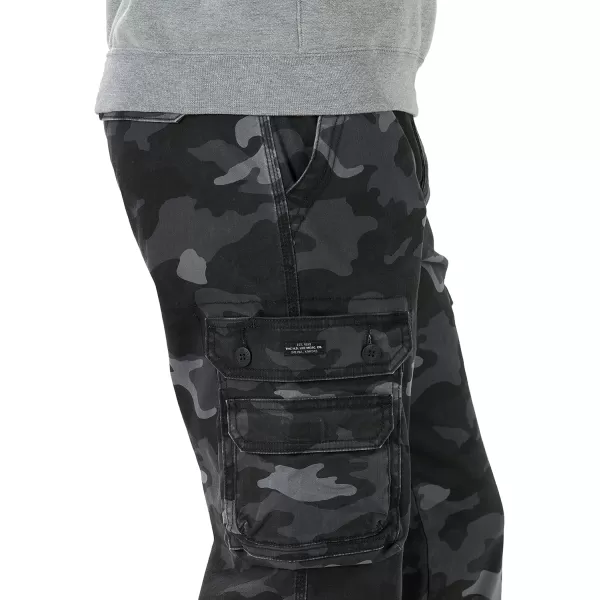 Lee Mens Wyoming Relaxed Fit Cargo PantGrunge Camo