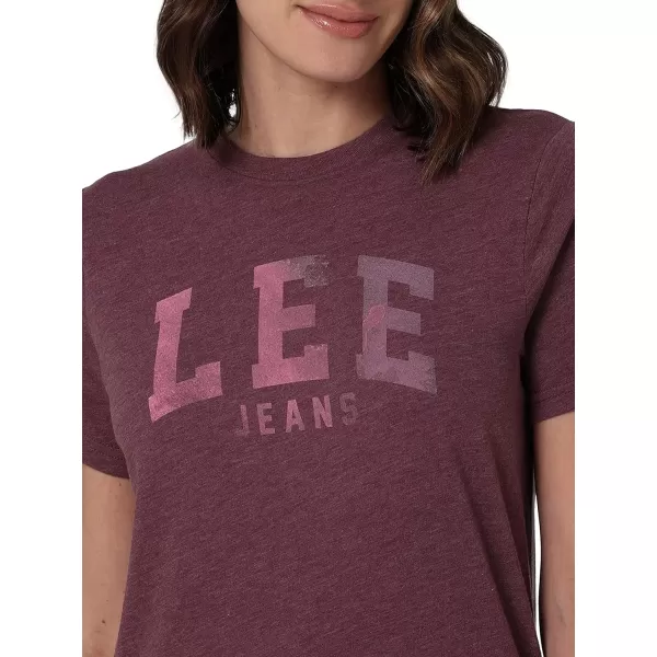 Lee Womens Graphic TeeBoysenberry Heather