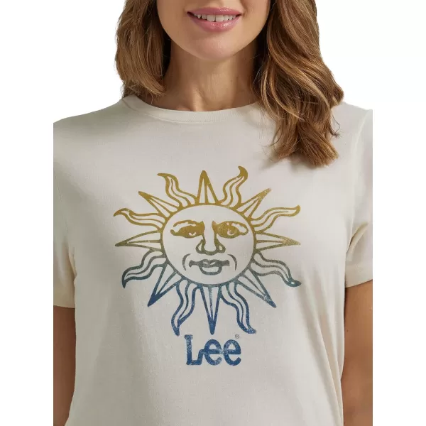 Lee Womens Graphic TeeChiffon Heather