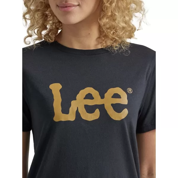 Lee Womens Graphic TeeJet Black Lee