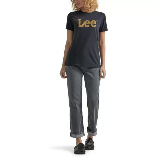 Lee Womens Graphic TeeJet Black Lee