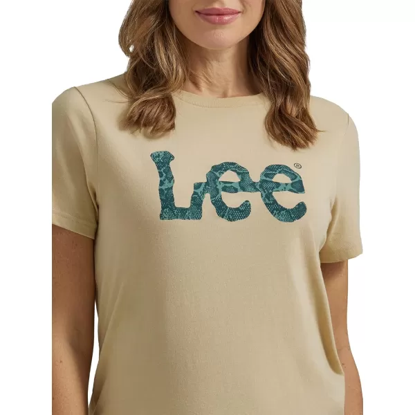 Lee Womens Graphic TeeSafari Heather