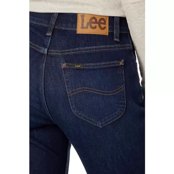 Lee Womens Petite Ultra Lux Comfort with Flex Motion Straight Leg JeanMain Thrill