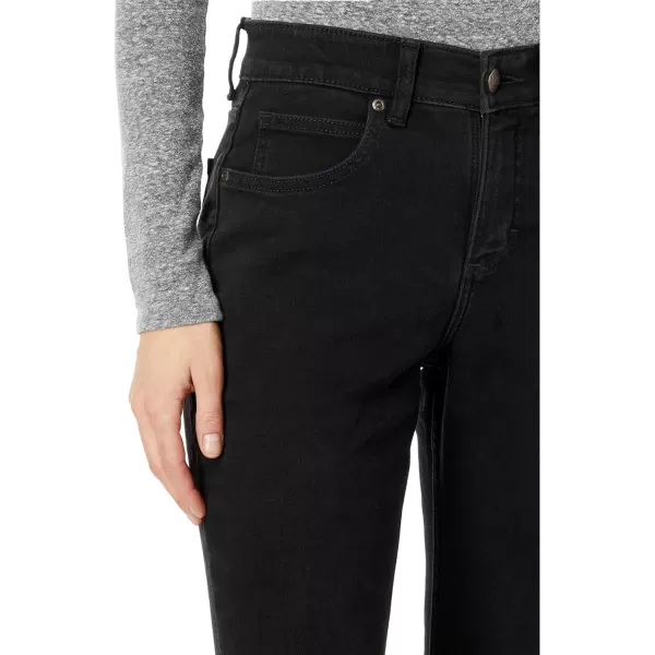 Lee Womens Petite Ultra Lux Comfort with Flex Motion Straight Leg JeanMidnight Bloom