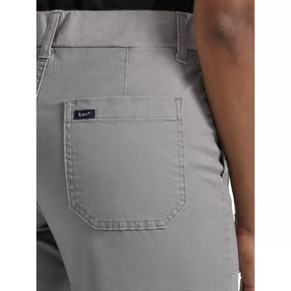Lee Womens Petite Ultra Lux Comfort with Flextogo Utility PantHd Lee Gray