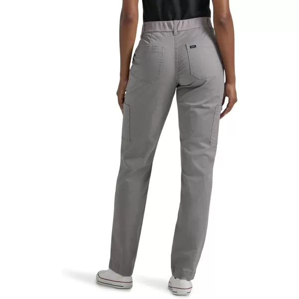 Lee Womens Petite Ultra Lux Comfort with Flextogo Utility PantHd Lee Gray