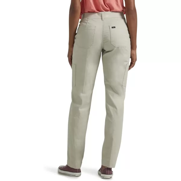 Lee Womens Petite Ultra Lux Comfort with Flextogo Utility PantSalina Stone
