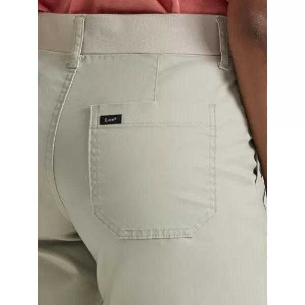 Lee Womens Petite Ultra Lux Comfort with Flextogo Utility PantSalina Stone