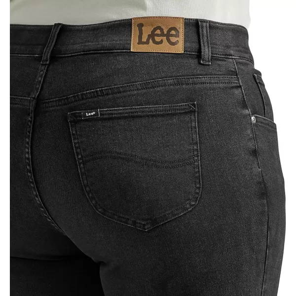 Lee Womens Plus Size Ultra Lux Comfort with Flex Motion Bootcut JeanMidnight Bloom