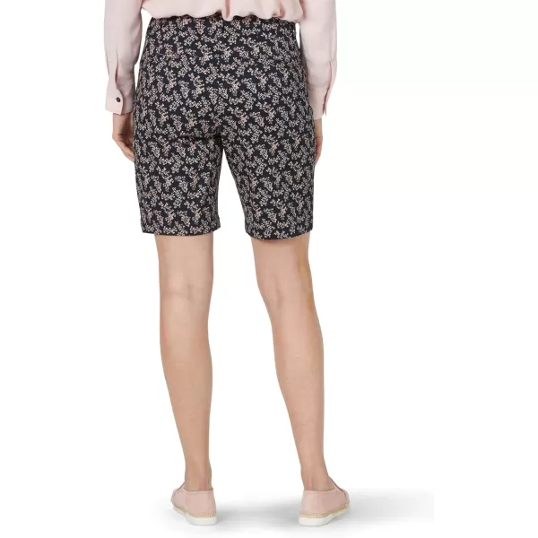 Lee Womens Regular Fit Chino Bermuda ShortNavy Ditsy Floral