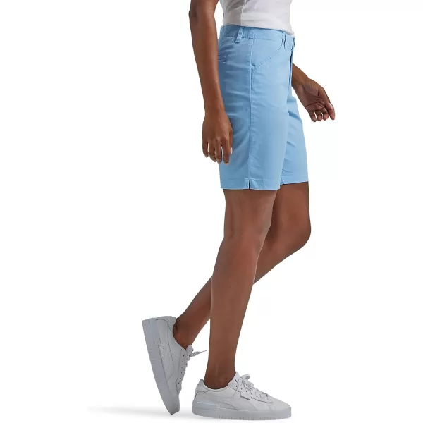 Lee Womens Regular Fit Chino Bermuda ShortShasta Blue