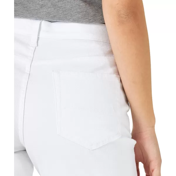 Lee Womens Relaxed Fit Bermuda ShortWhite