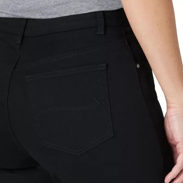 Lee Womens Relaxed Fit Capri JeanBlack