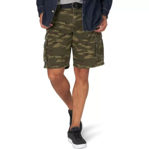 Lee Mens Dungarees New Belted Wyoming Cargo ShortCombat Camo