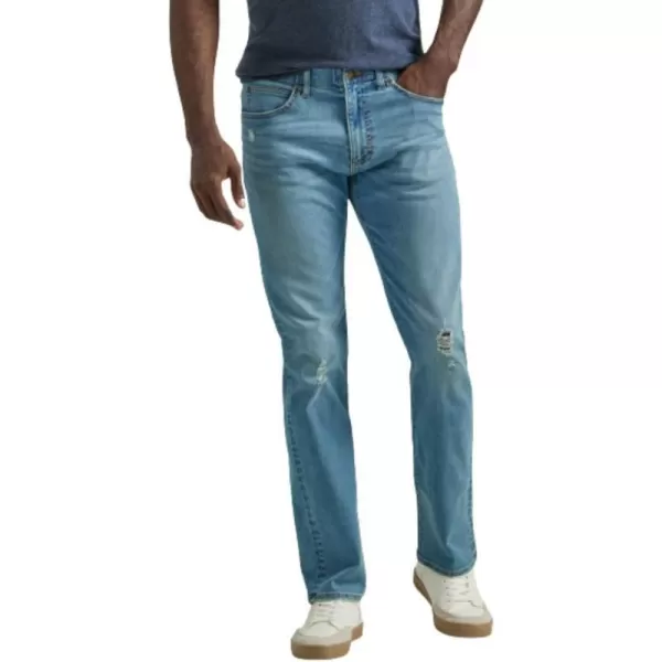 Lee Mens Extreme Motion Slim Straight JeanJaire  Destruction Features