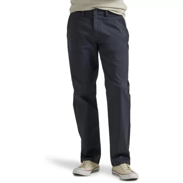 Lee Mens Flat Front Relaxed Straight PantNavy